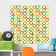 Seamless Geometric Pattern Wall Decal Design 3