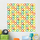 Seamless Geometric Pattern Wall Decal Design 3