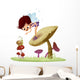 Chatty Fairy Nymph Wall Decal