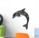 Cheerful Dolphin Wall Decal
