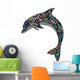 Cheerful Dolphin Wall Decal