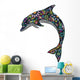 Cheerful Dolphin Wall Decal