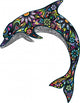 Cheerful Dolphin Wall Decal