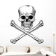 Jolly Roger Skull Wall Decal