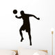 Soccer player detailed vector silhouette. Sports design 
