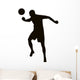 Soccer player detailed vector silhouette. Sports design 