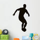 Soccer Player Detailed Vector Silhouette. Sports Design 