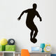 Soccer Player Detailed Vector Silhouette. Sports Design 