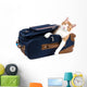 Perky cat sitting in a suitcase Wall Decal