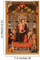 Verona  - Madonna pain from basilica di San Zeno 