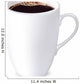 Cup coffee isolated on white. Vector illustration 