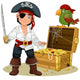 Pirate With Treasure 