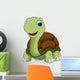 Cute Turtle Cartoon Wall Decal
