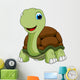 Cute Turtle Cartoon Wall Decal