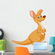 kangaroo cartoon Wall Decal