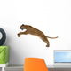 Leaping Puma Wall Decal