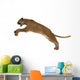 Leaping Puma Wall Decal