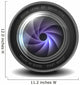 Camera photo lens with shutter. 