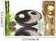 Zen Composition Buddha Yin Yang Bamboo Wall Mural