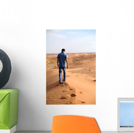 Alone Desert 2 Wall Decal