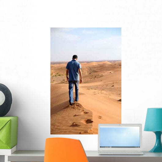 Alone Desert 2 Wall Decal