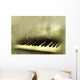 piano in grunge background Wall Mural