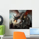 Dragon Hunt Wall Decal