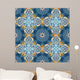 Seamless Pattern in Mosaic Ethnic Style. 