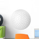 Golf Ball Isolated Wall Decal