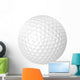 Golf Ball Isolated Wall Decal