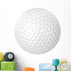 Golf Ball Isolated Wall Decal