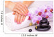 Manicure with Pink Orchid Wall Decal