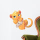 lion and hare Wall Decal