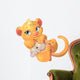 lion and hare Wall Decal