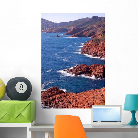 Cote D 39 Azur Wall Decal