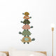 Cute Safari Turtles Wall Decal