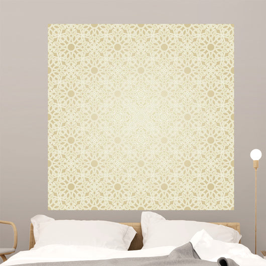 Seamless pattern in mosaic ethnic style. 