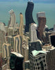 Distorted Chicago Wall Decal
