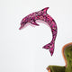 Pink dolphin Wall Decal