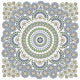 Seamless Pattern in Mosaic Ethnic Style. 