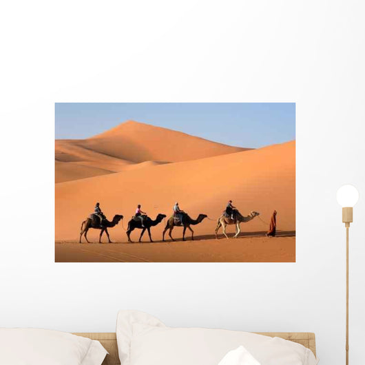 Camel Caravan Going Sand Wall Decal