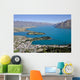Queenstone and Wakatipu lake, New Zealand 