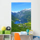 Nice View to the Atlantic ocean, Geiranger fjord Wall Mural
