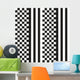Black and White Chess Wall Decal