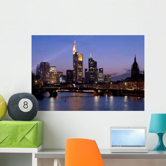 Frankfurt Skyline Wall Decal