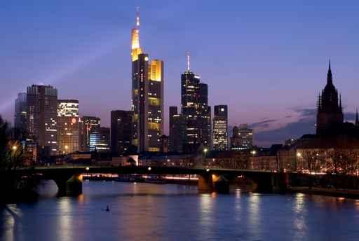Frankfurt Skyline Wall Decal