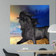 Black Buck Unicorn Wall Mural