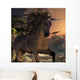 Grulla Buck Unicorn Wall Mural