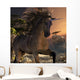 Grulla Buck Unicorn Wall Mural