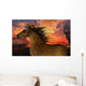 Unicorn Sunset Wall Mural